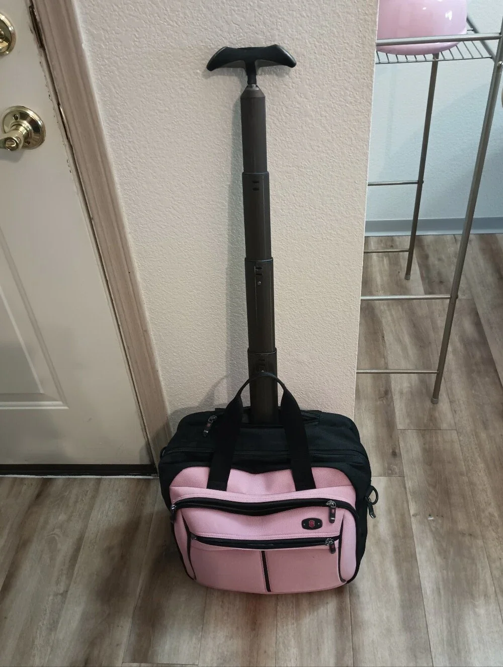 Swiss Gear Pink  Rolling Laptop Bag